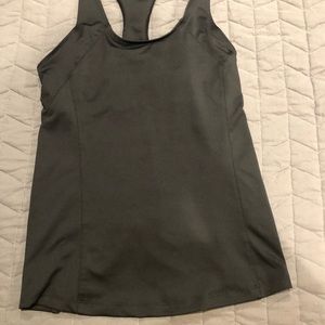 Black sports tank